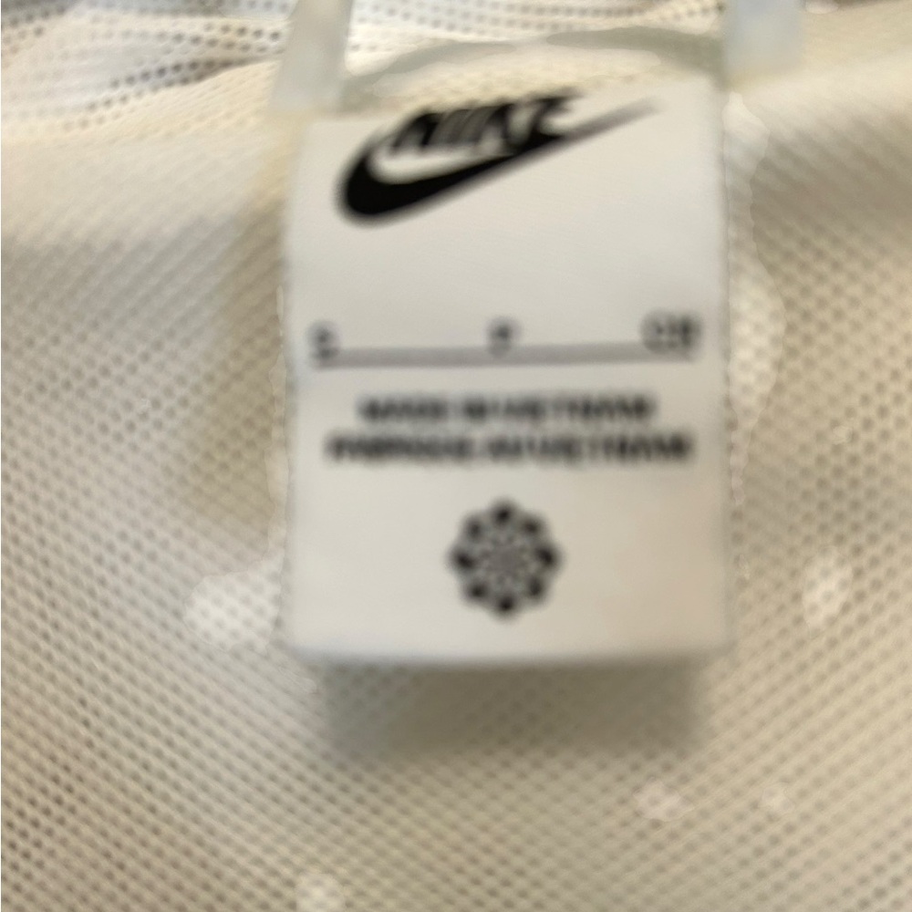 Nike Gray White Windbreaker Tracksuit Set Jacket Pants NEW - Picture 8 of 13